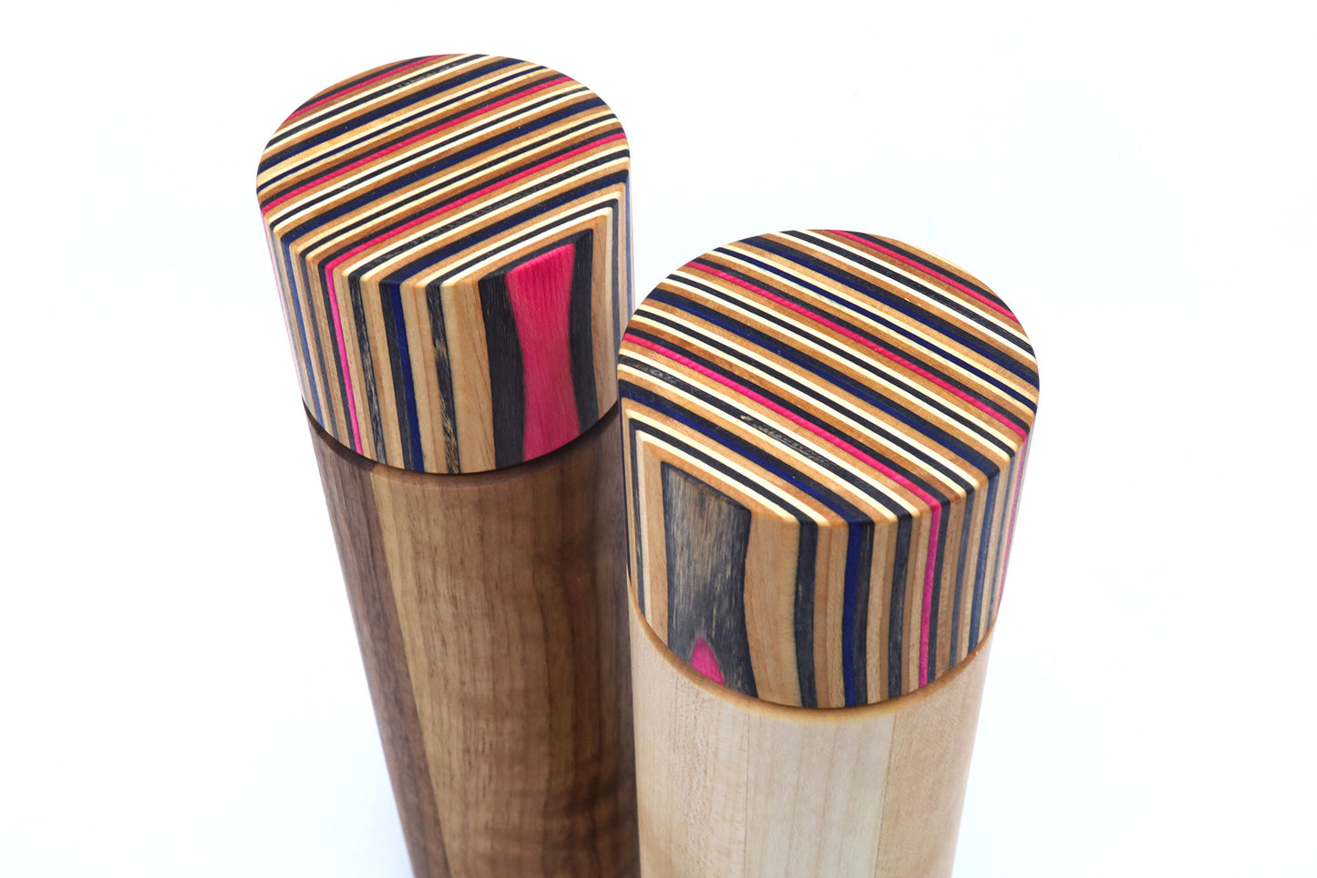 SKATEBOARD SALT & PEPPER MILL SET