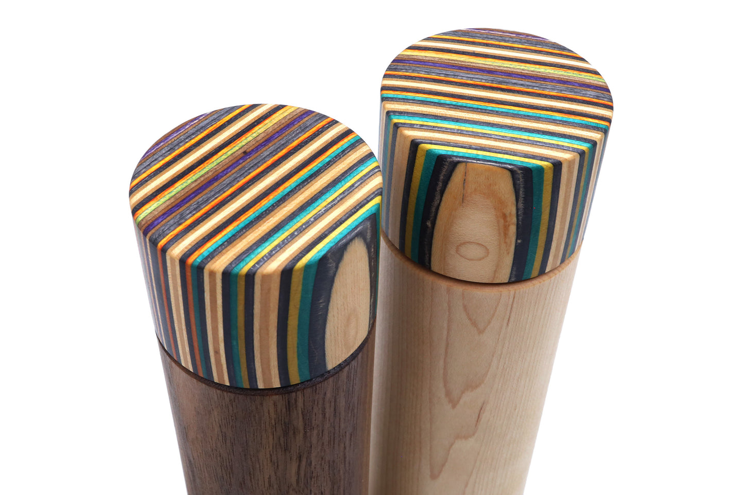 SKATEBOARD SALT & PEPPER MILL SET