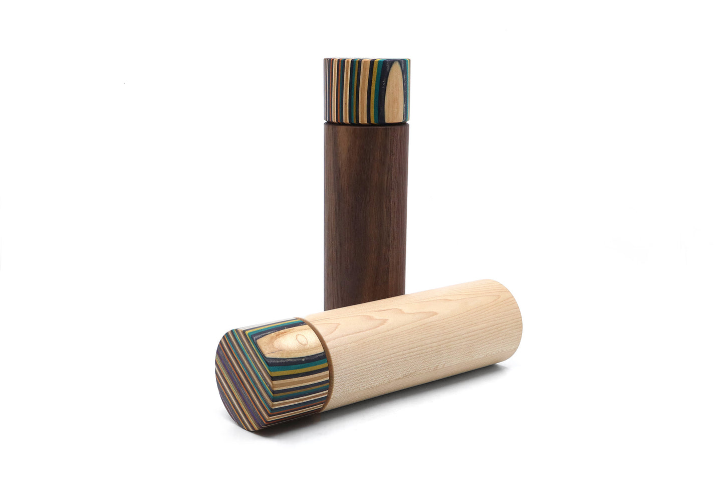 SKATEBOARD SALT & PEPPER MILL SET