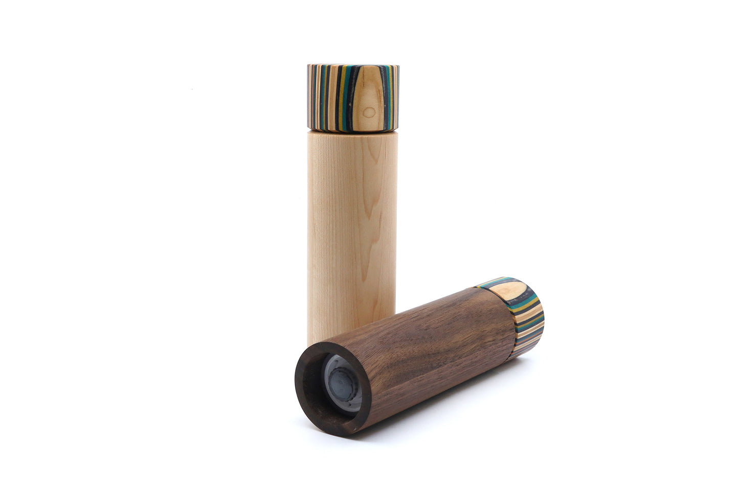 SKATEBOARD SALT & PEPPER MILL SET