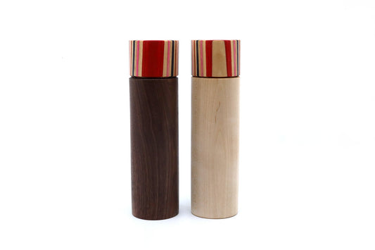 SKATEBOARD SALT & PEPPER MILL SET