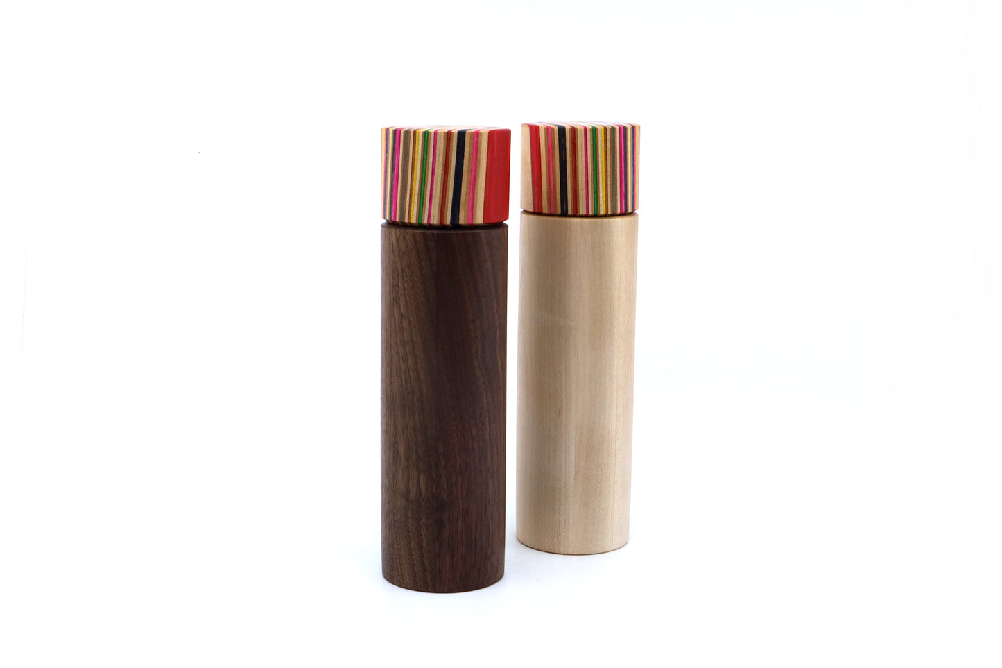 SKATEBOARD SALT & PEPPER MILL SET