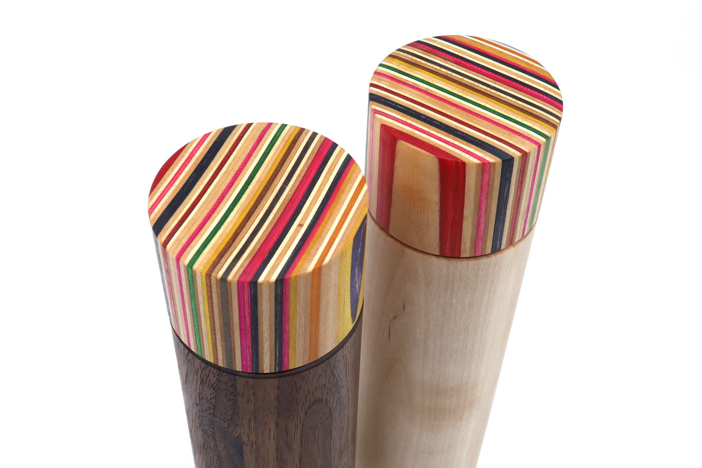 SKATEBOARD SALT & PEPPER MILL SET