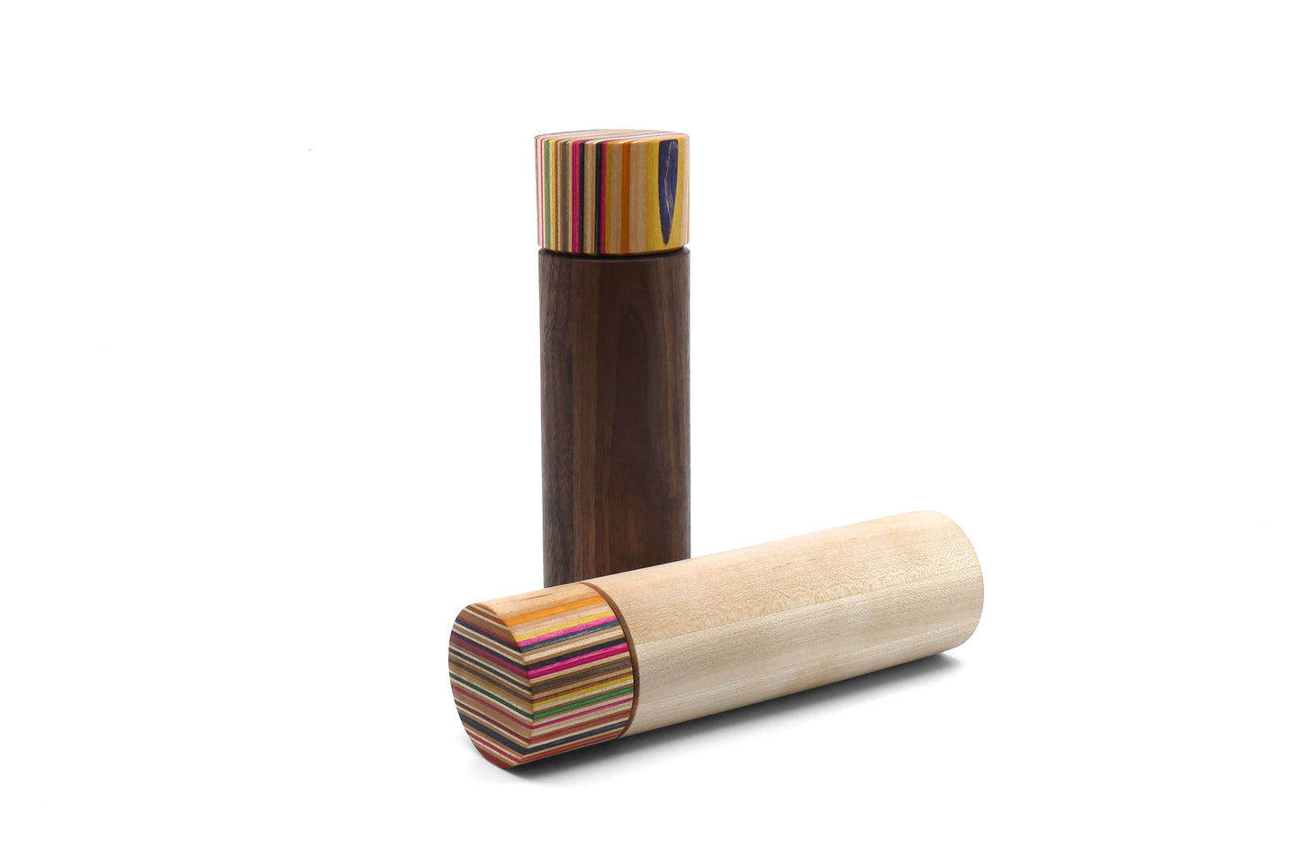 SKATEBOARD SALT & PEPPER MILL SET