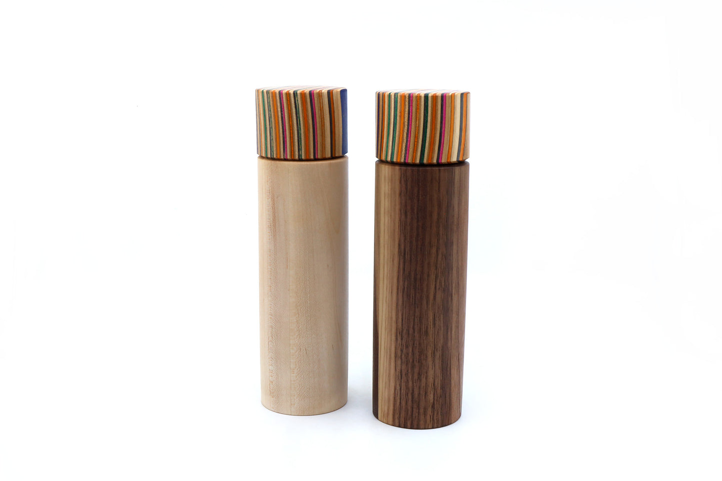SKATEBOARD SALT & PEPPER MILL SET