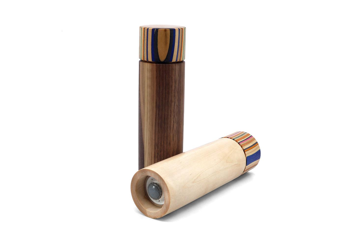 SKATEBOARD SALT & PEPPER MILL SET