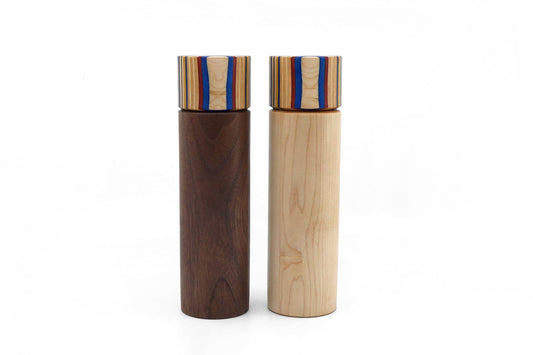 SKATEBOARD SALT & PEPPER MILL SET