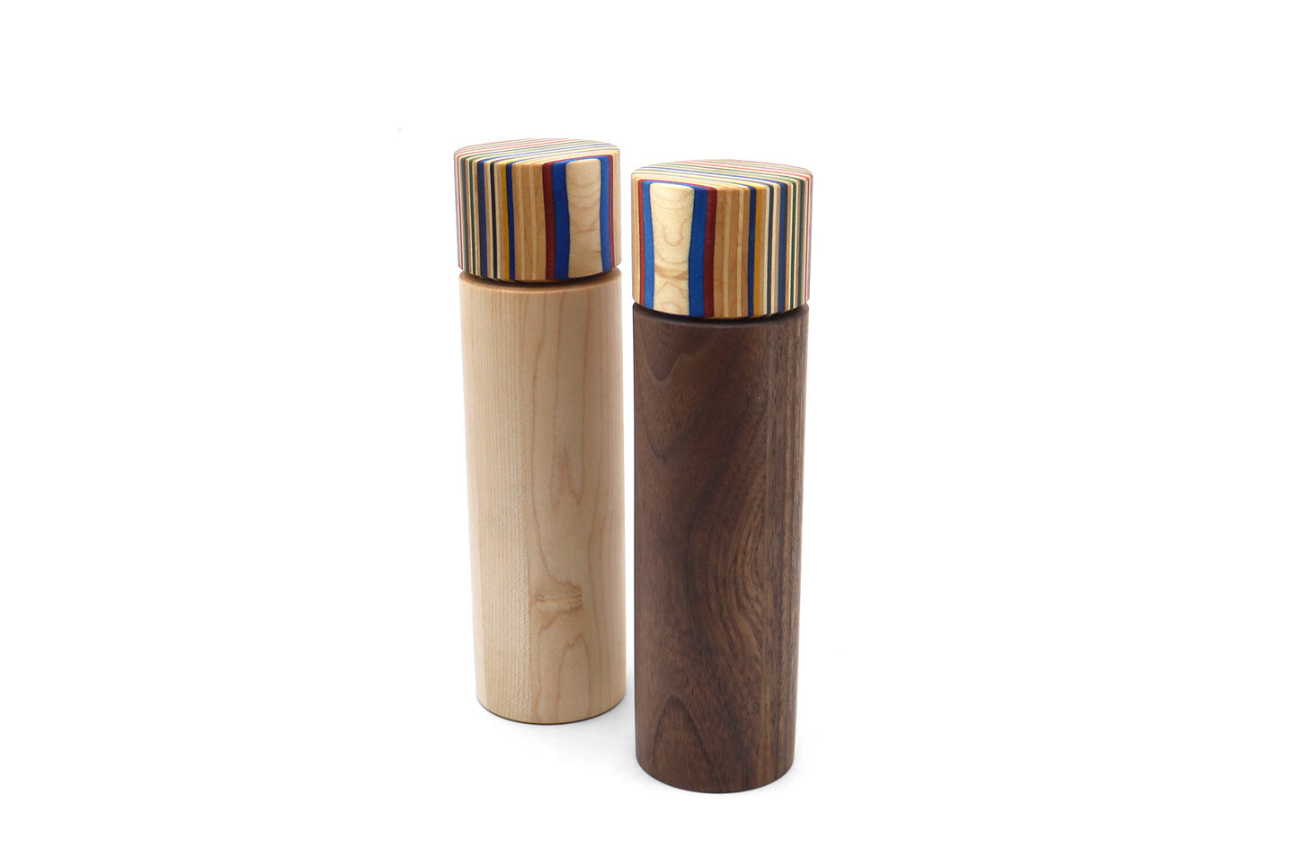 SKATEBOARD SALT & PEPPER MILL SET