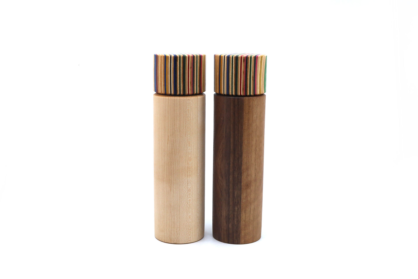 SKATEBOARD SALT & PEPPER MILL SET