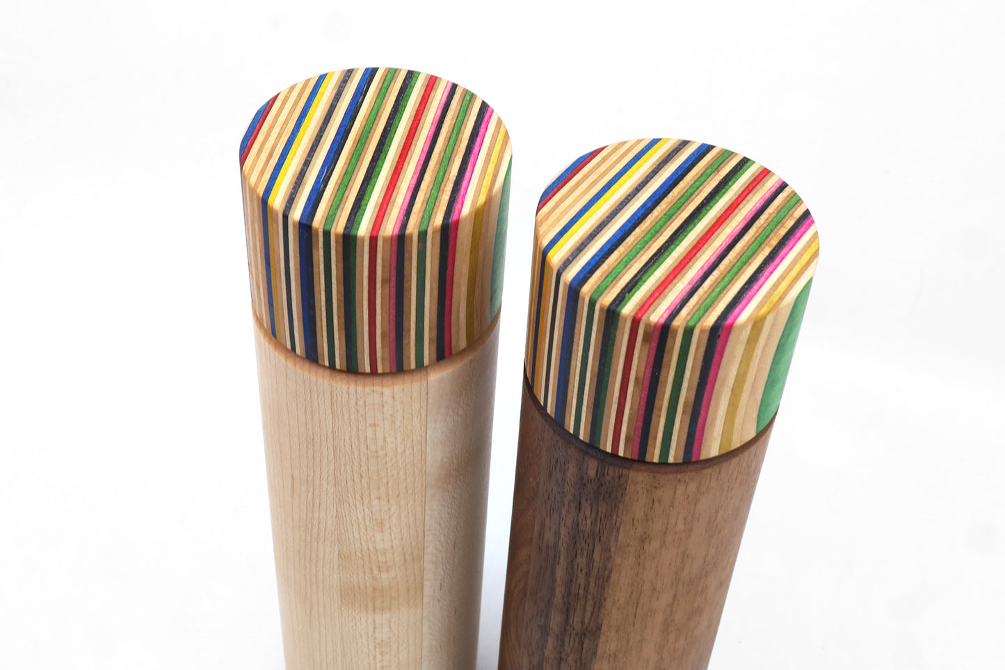 SKATEBOARD SALT & PEPPER MILL SET
