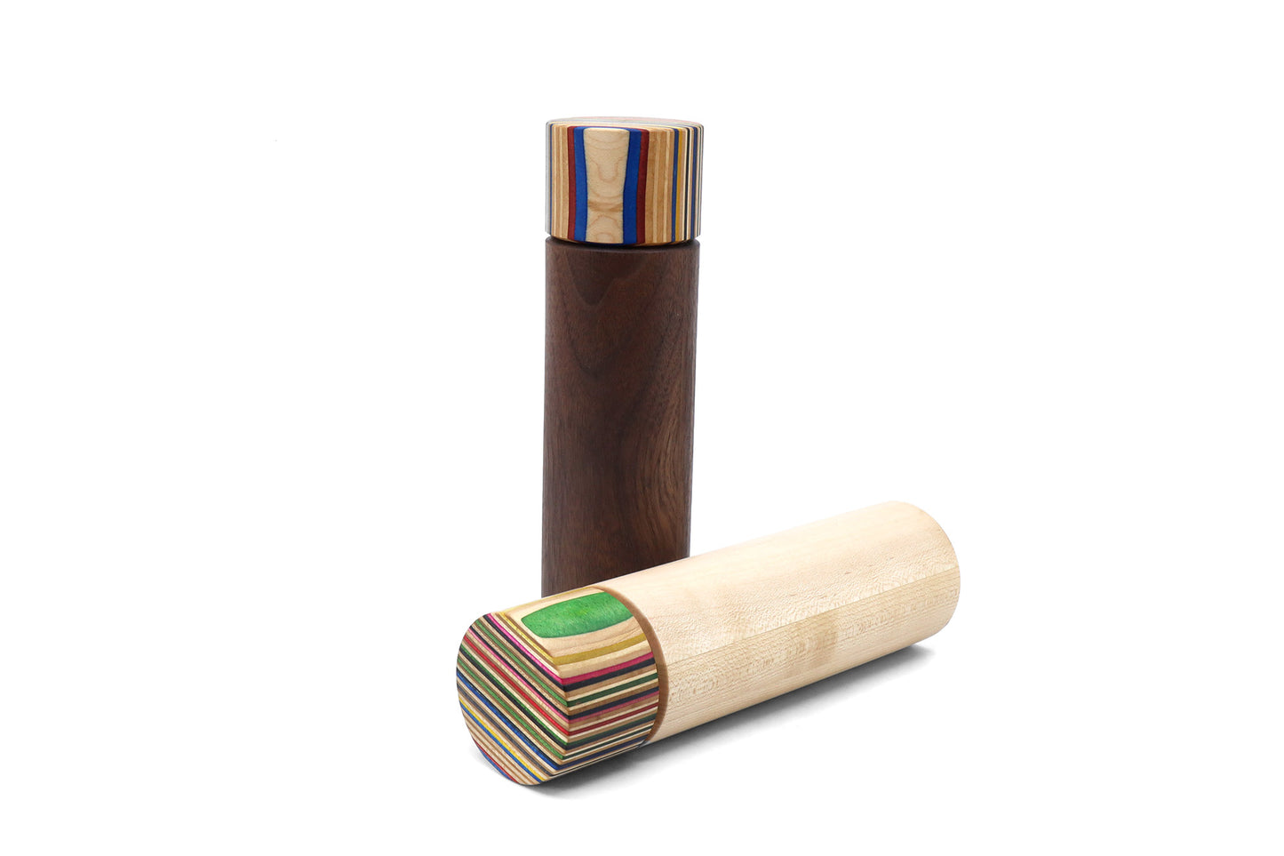 SKATEBOARD SALT & PEPPER MILL SET