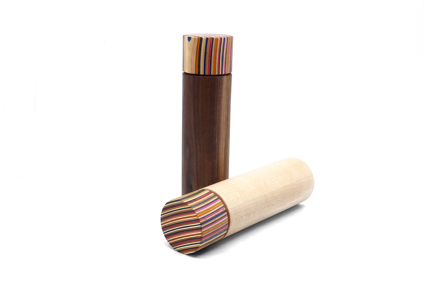 SKATEBOARD SALT & PEPPER MILL SET