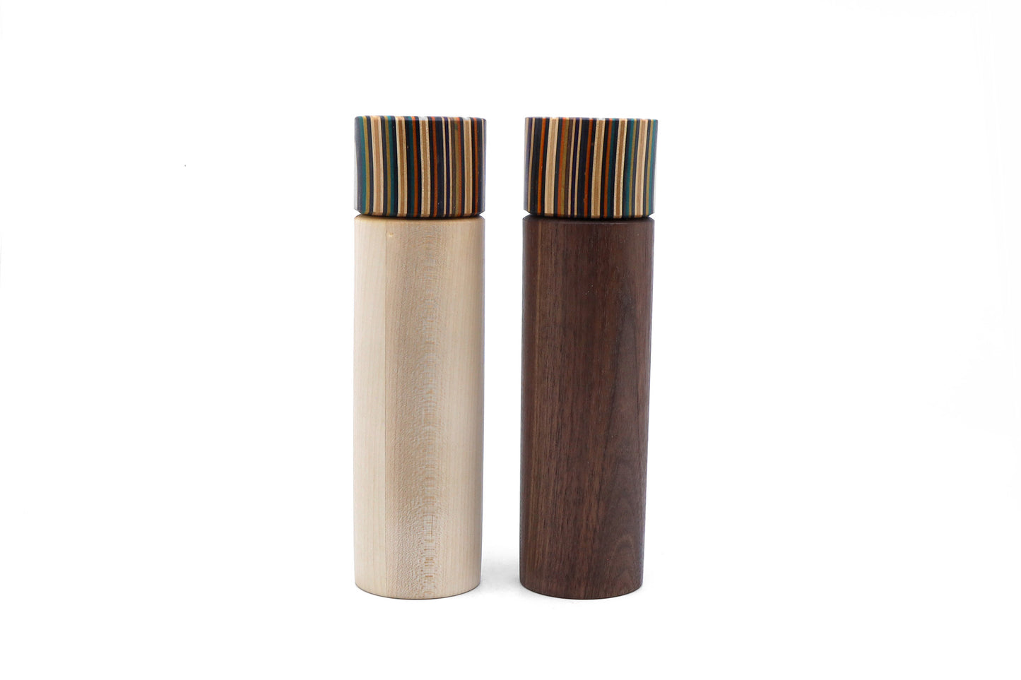 SKATEBOARD SALT & PEPPER MILL SET
