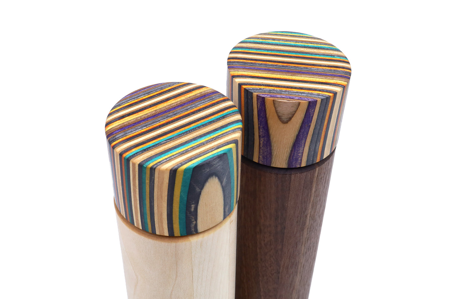 SKATEBOARD SALT & PEPPER MILL SET