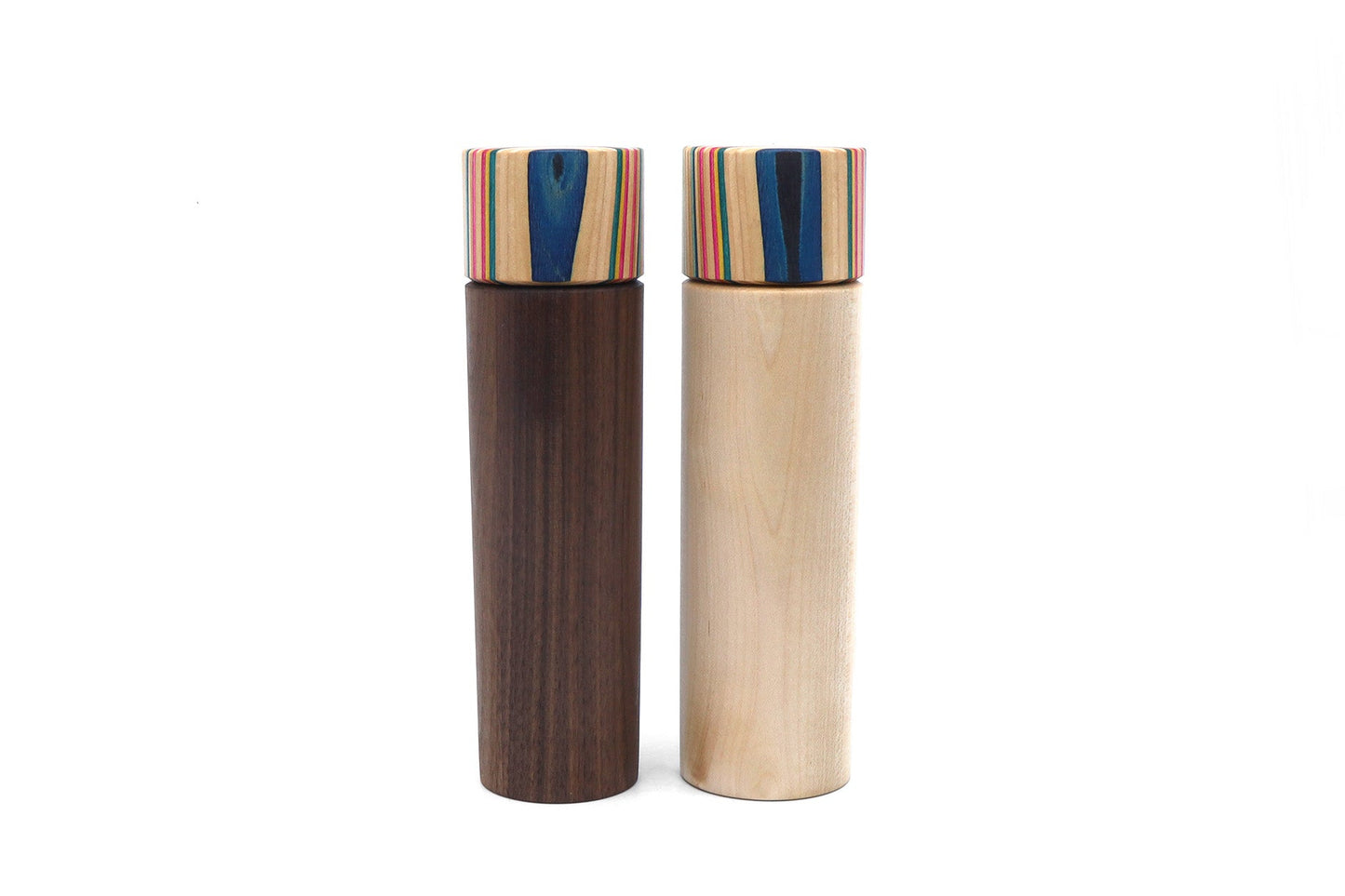 SKATEBOARD SALT & PEPPER MILL SET