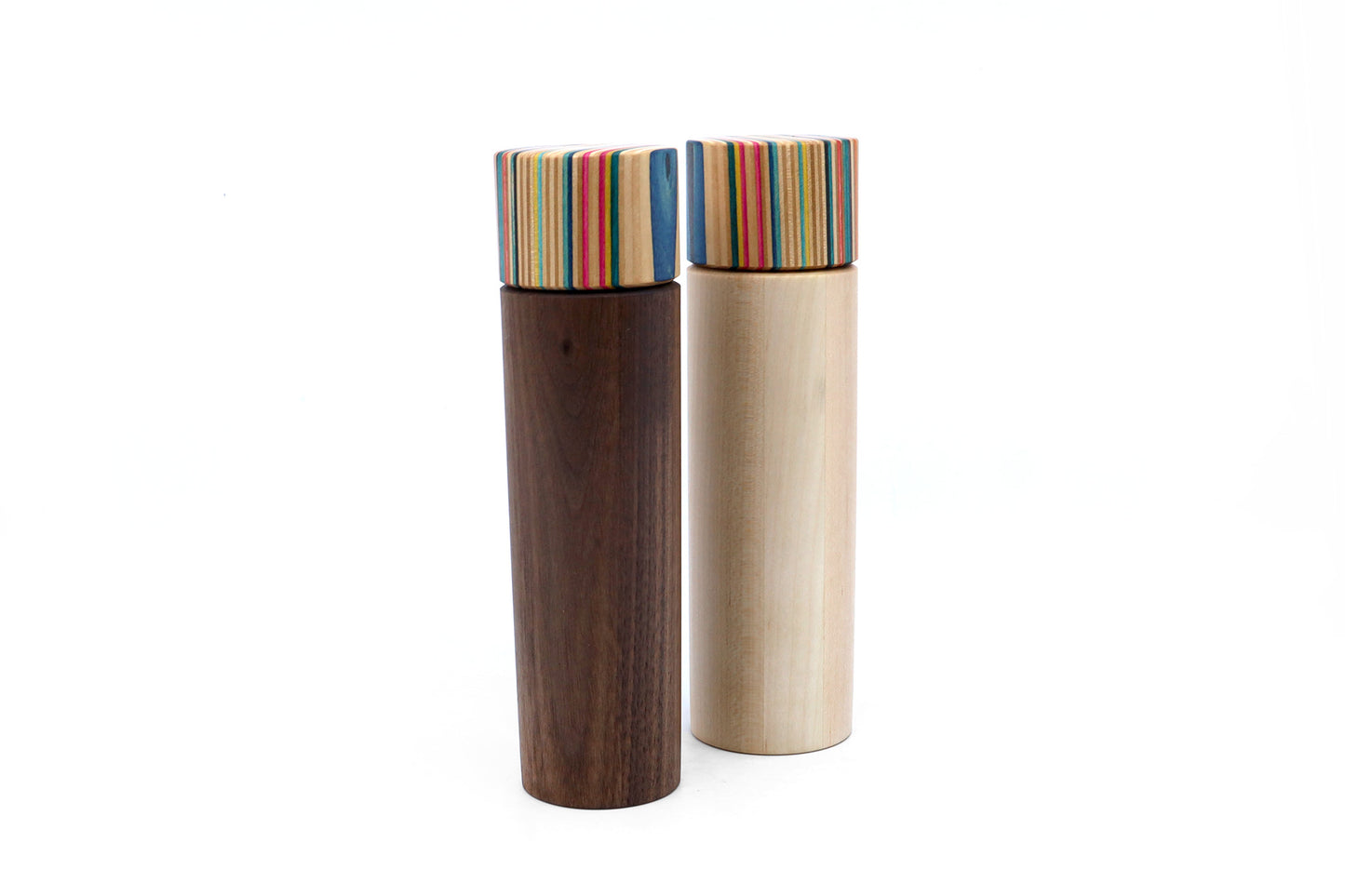SKATEBOARD SALT & PEPPER MILL SET