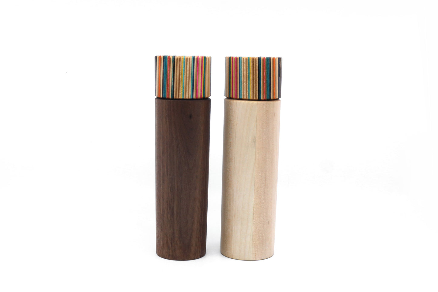 SKATEBOARD SALT & PEPPER MILL SET