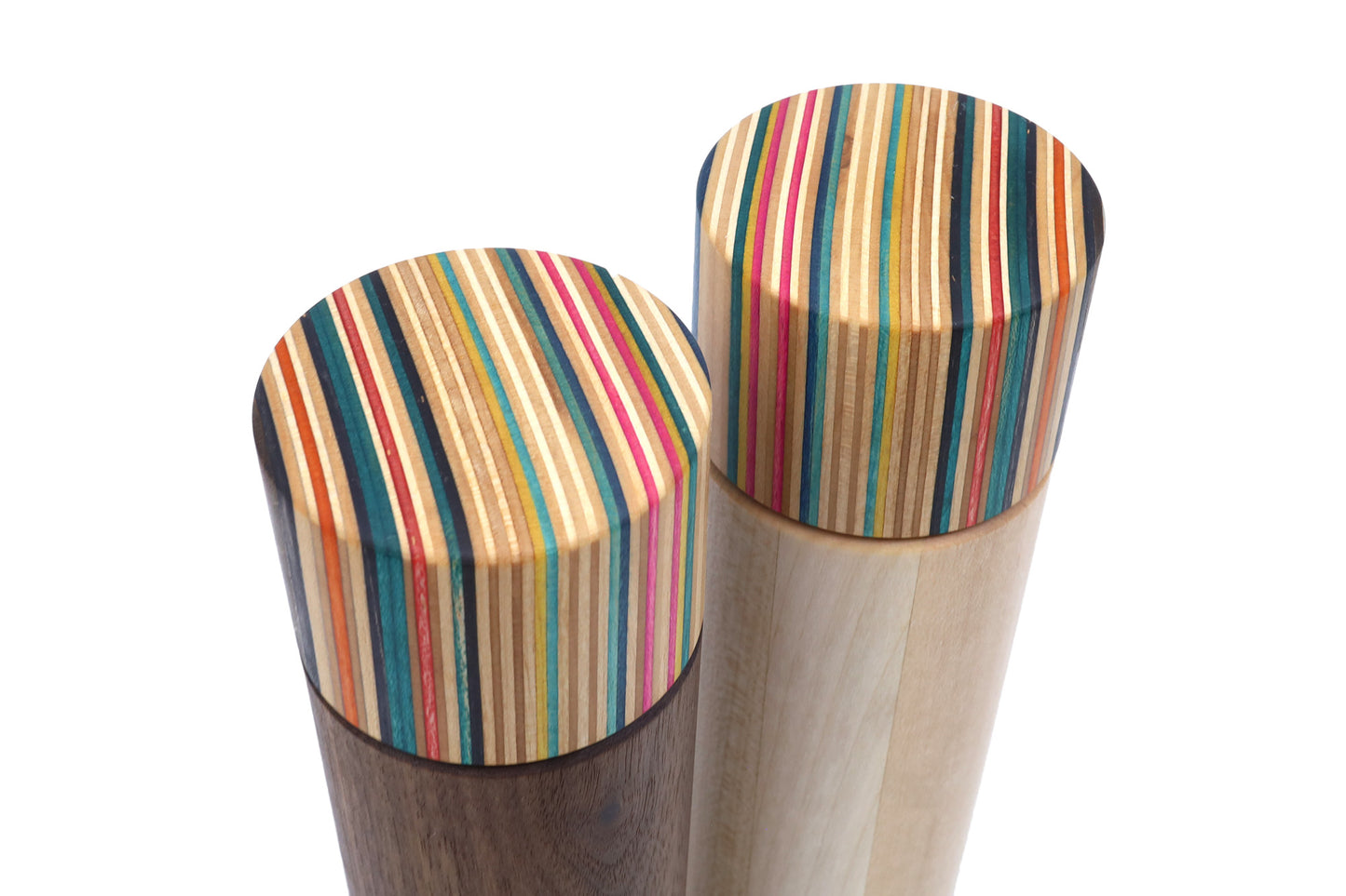 SKATEBOARD SALT & PEPPER MILL SET