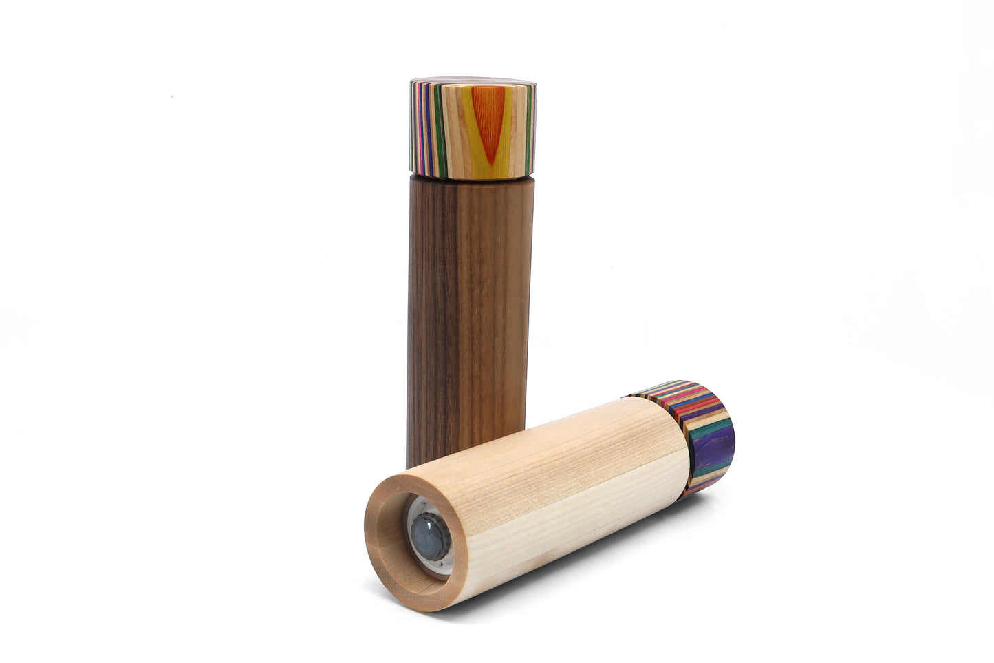 SKATEBOARD SALT & PEPPER MILL SET