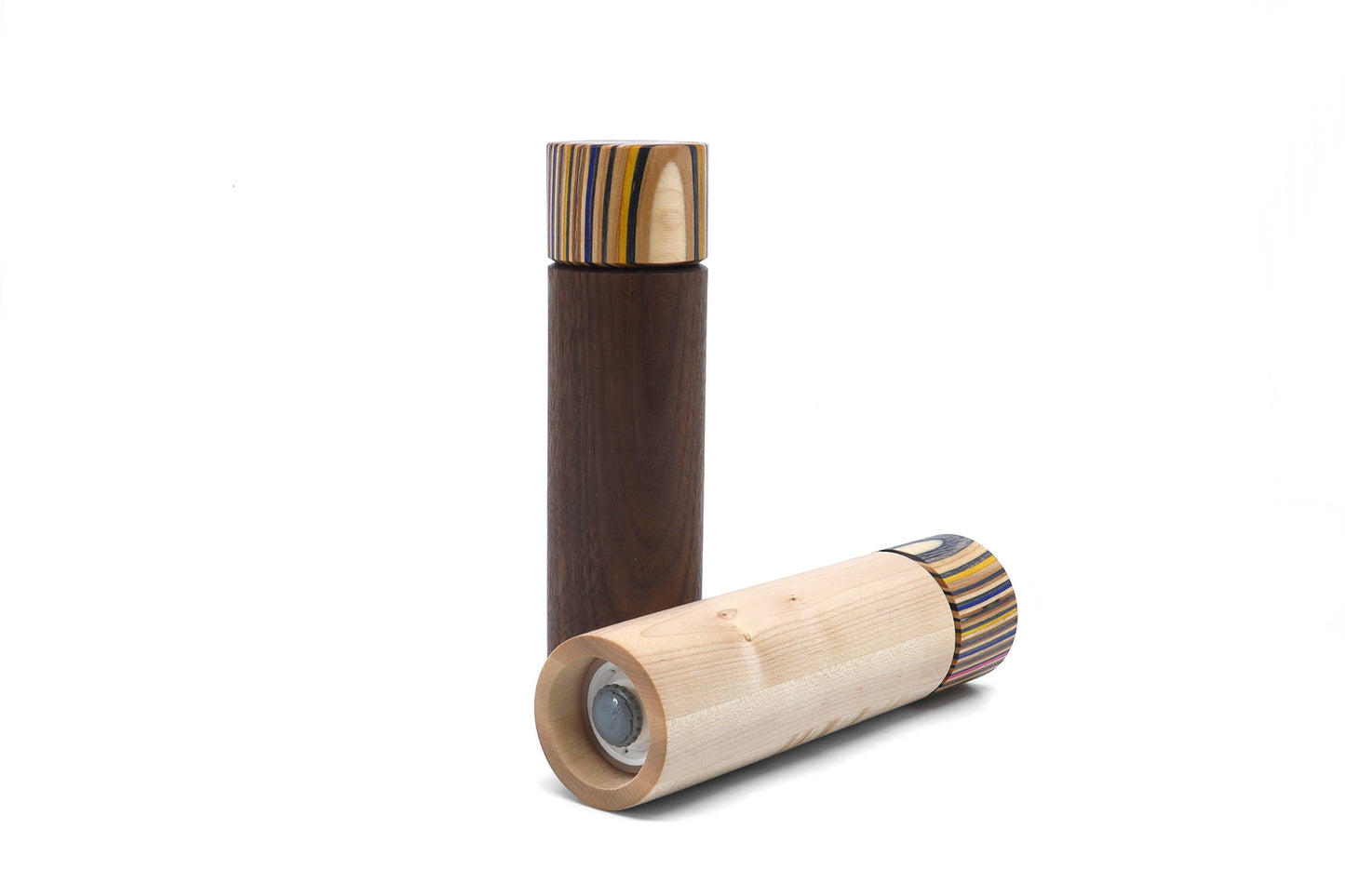 SKATEBOARD SALT & PEPPER MILL SET