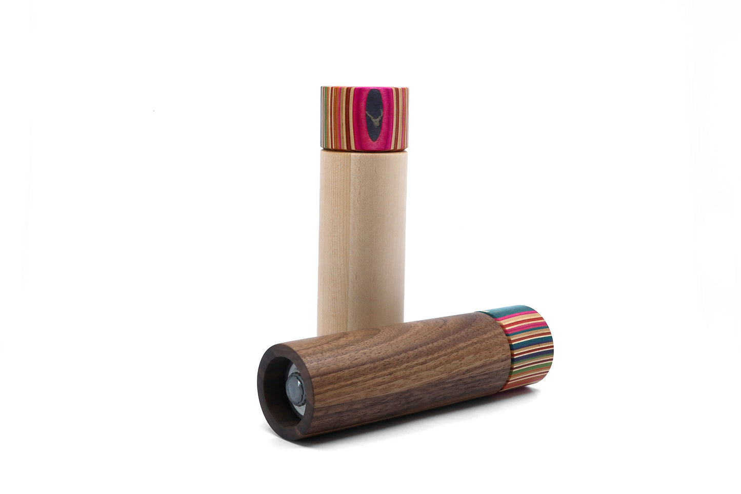 SKATEBOARD SALT & PEPPER MILL SET