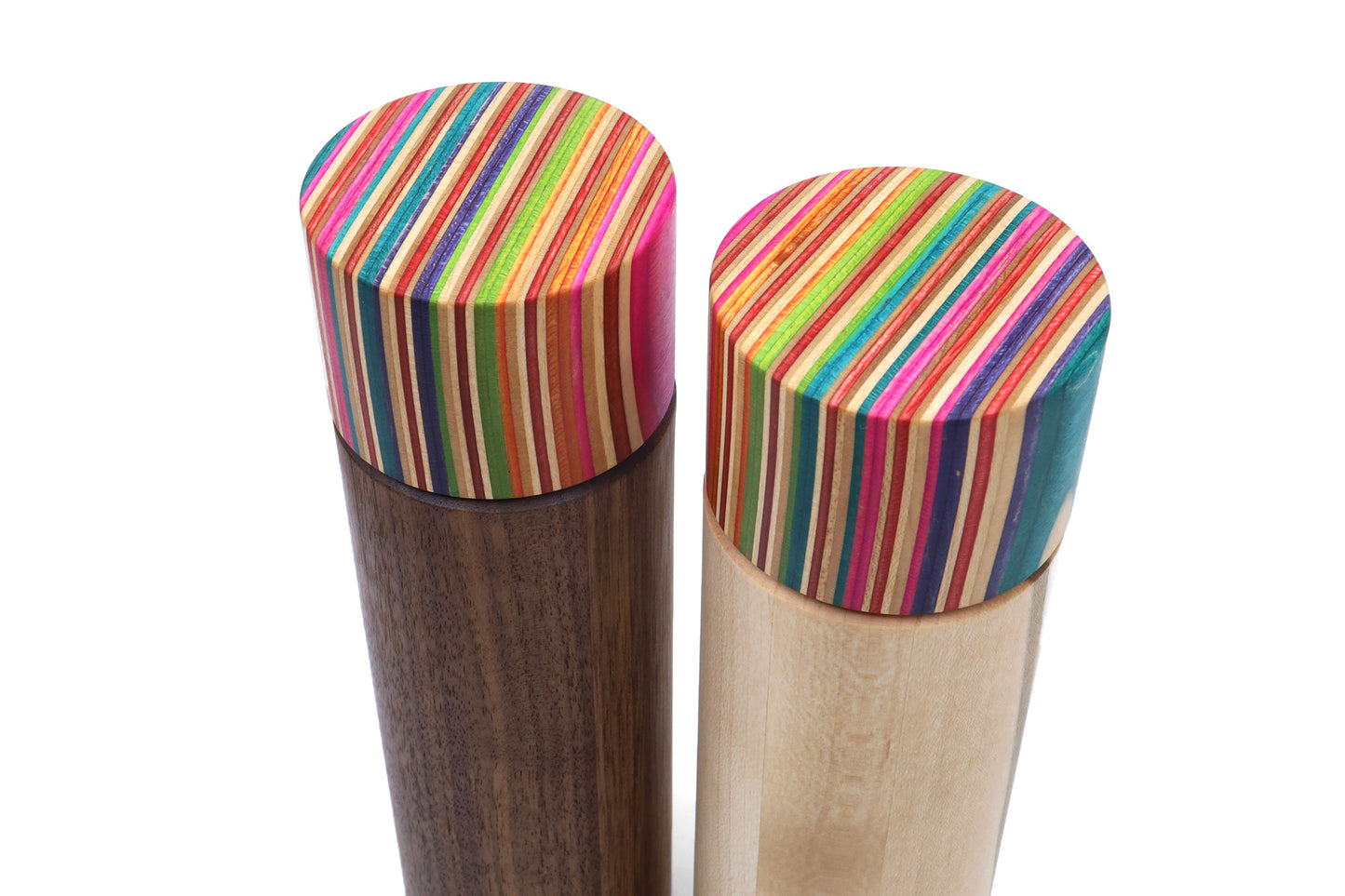 SKATEBOARD SALT & PEPPER MILL SET