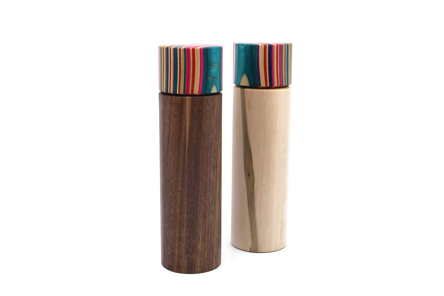 SKATEBOARD SALT & PEPPER MILL SET