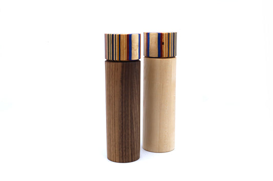 SKATEBOARD SALT & PEPPER MILL SET