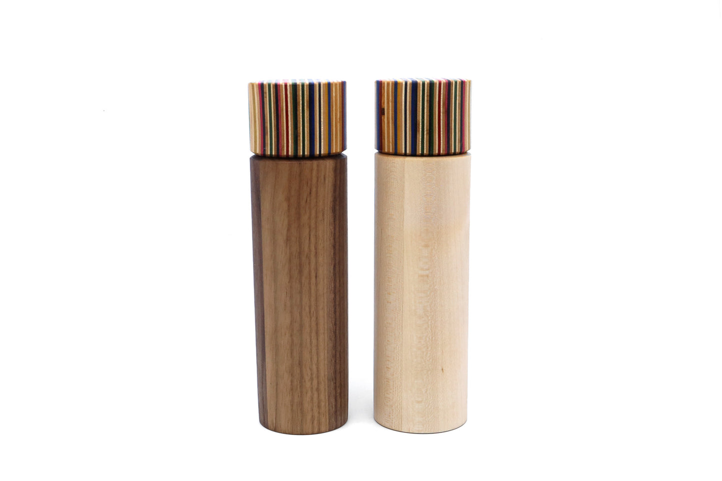 SKATEBOARD SALT & PEPPER MILL SET