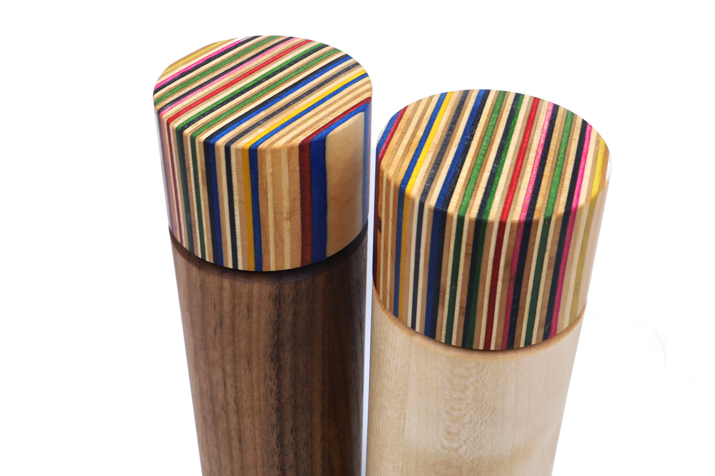 SKATEBOARD SALT & PEPPER MILL SET