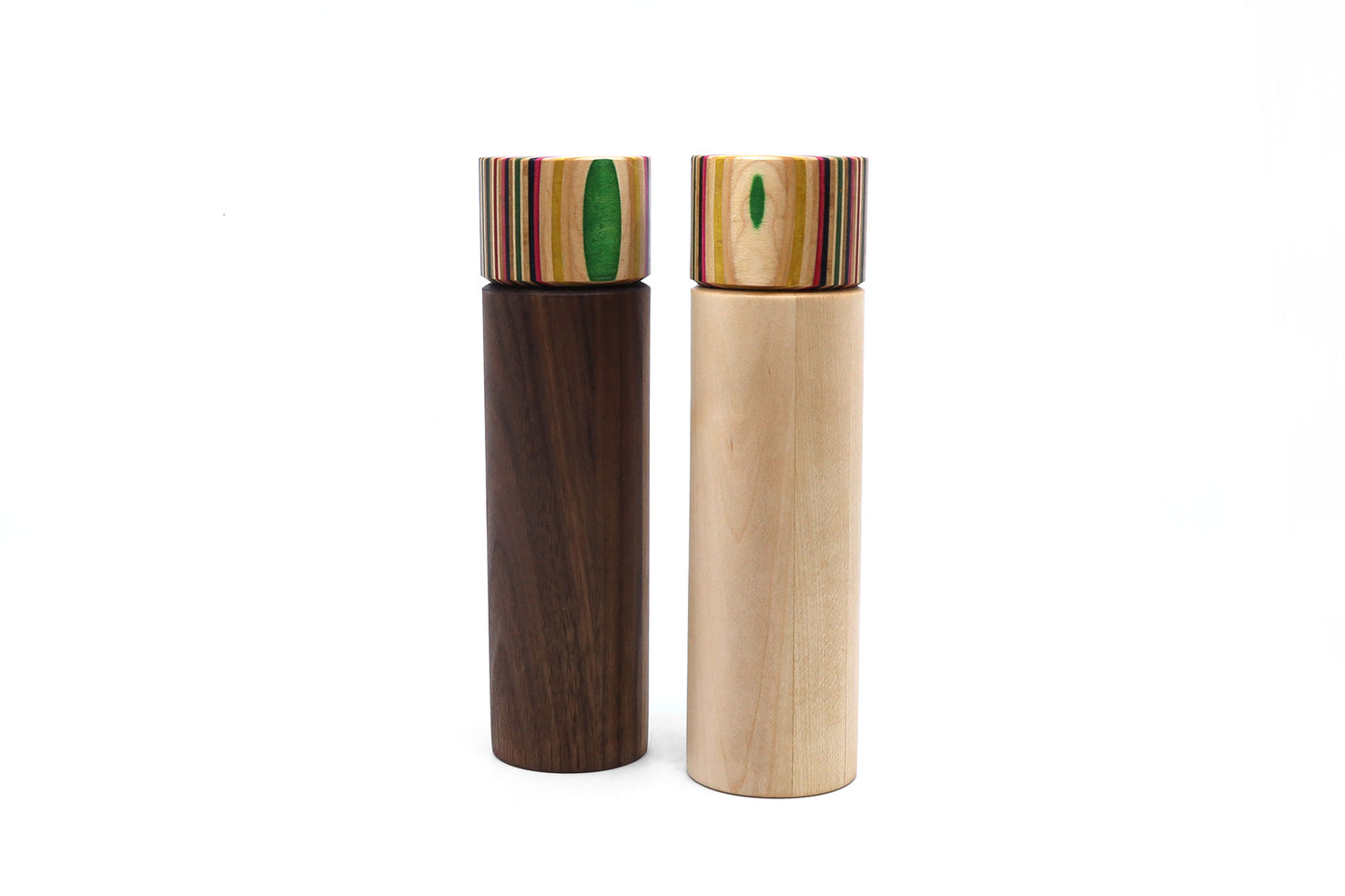 SKATEBOARD SALT & PEPPER MILL SET