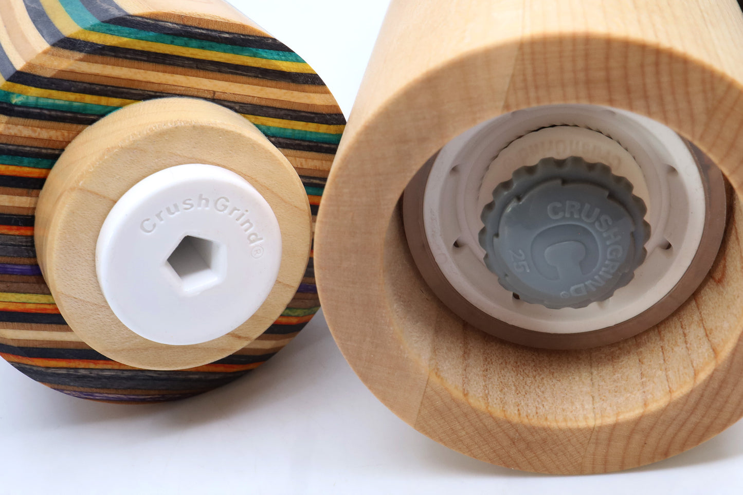 SKATEBOARD SALT & PEPPER MILL SET