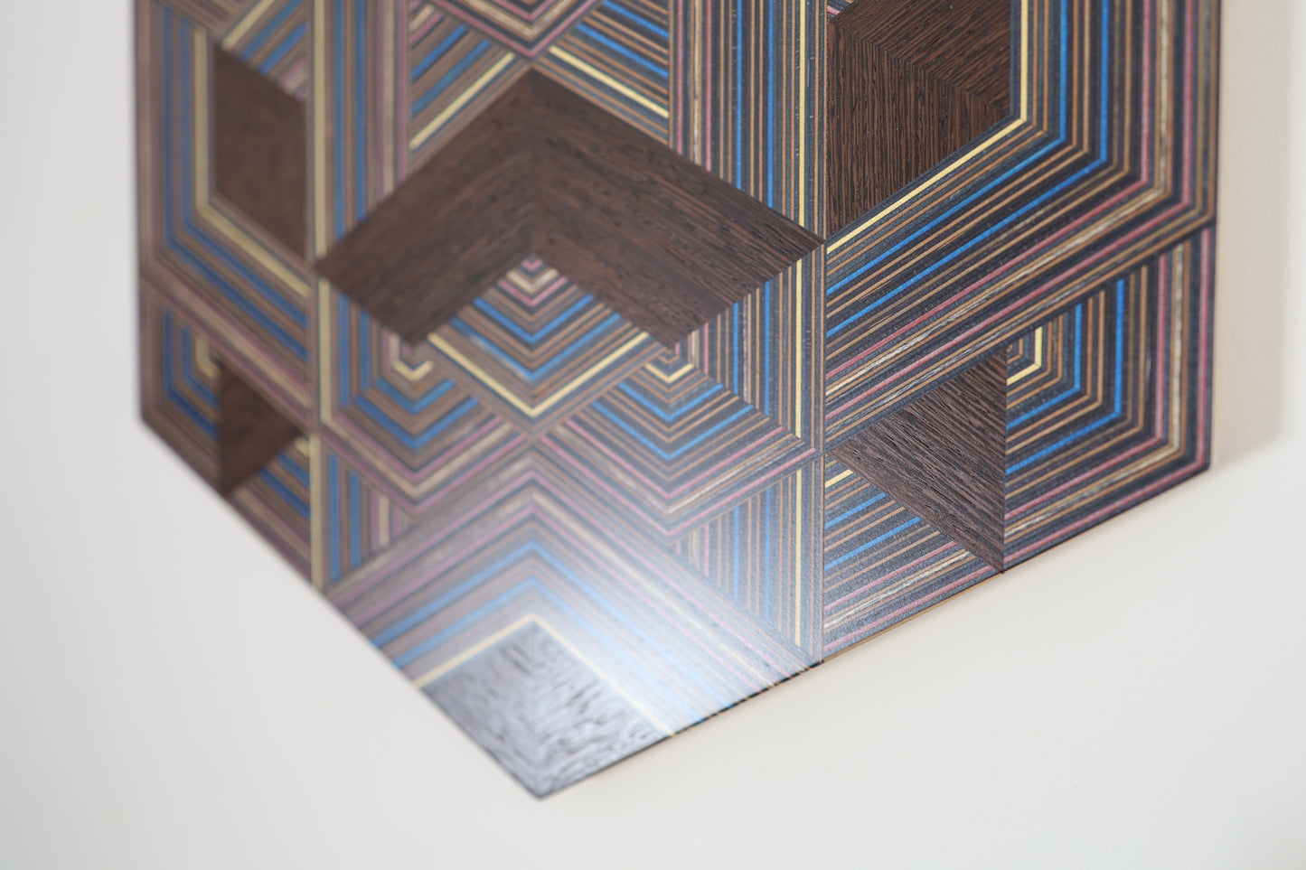 ‘WEAVE’ HEXAGON WALL ART