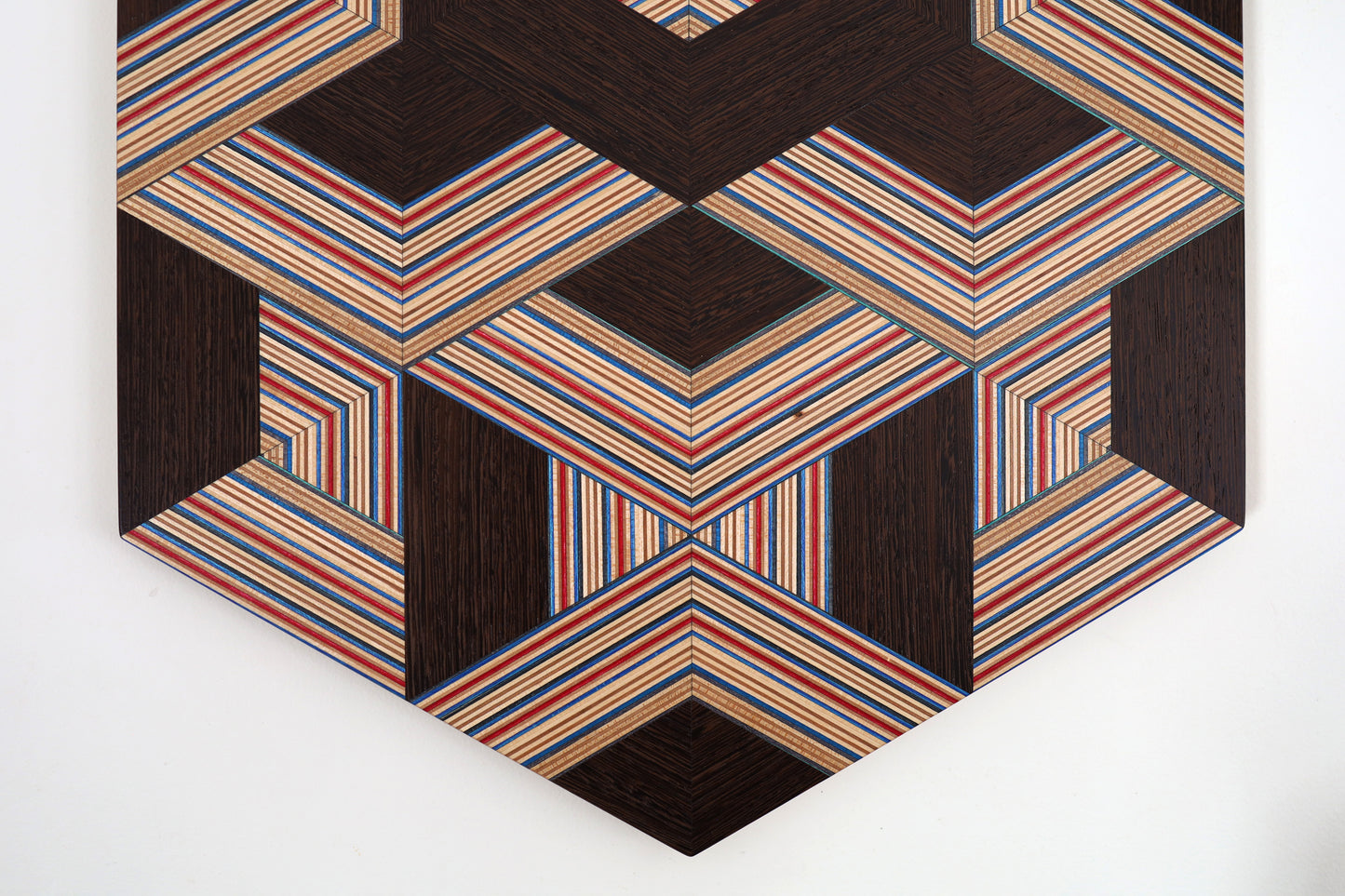 ‘WEAVE’ HEXAGON WALL ART