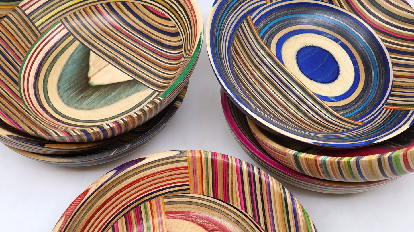 'WEAVE' SKATEBOARD ART BOWL