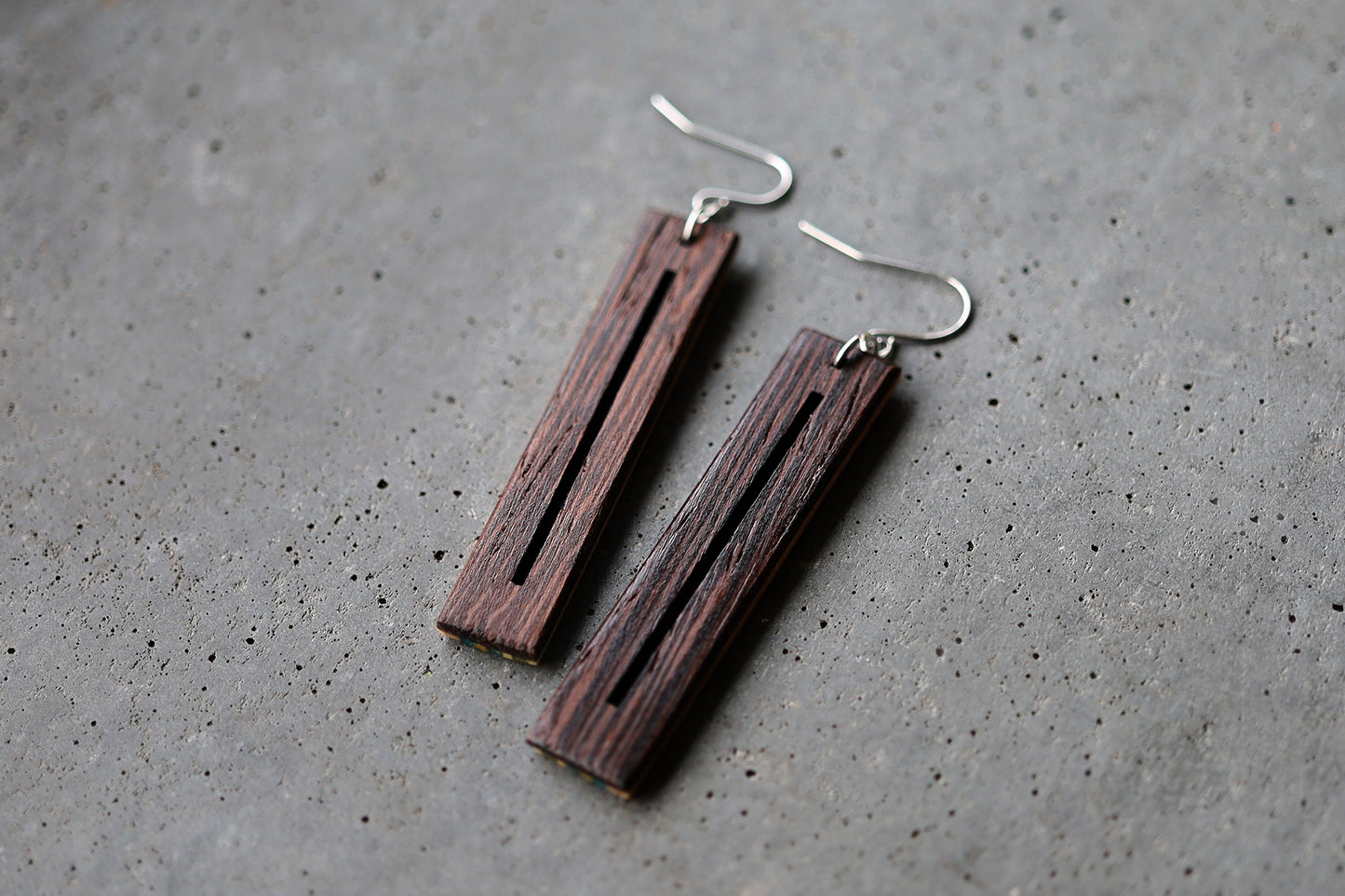 'BAR' DANGLE EARRINGS