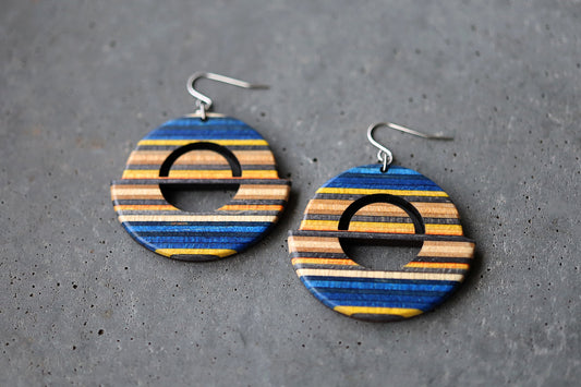 'ROUNDBOIS' DANGLE EARRINGS