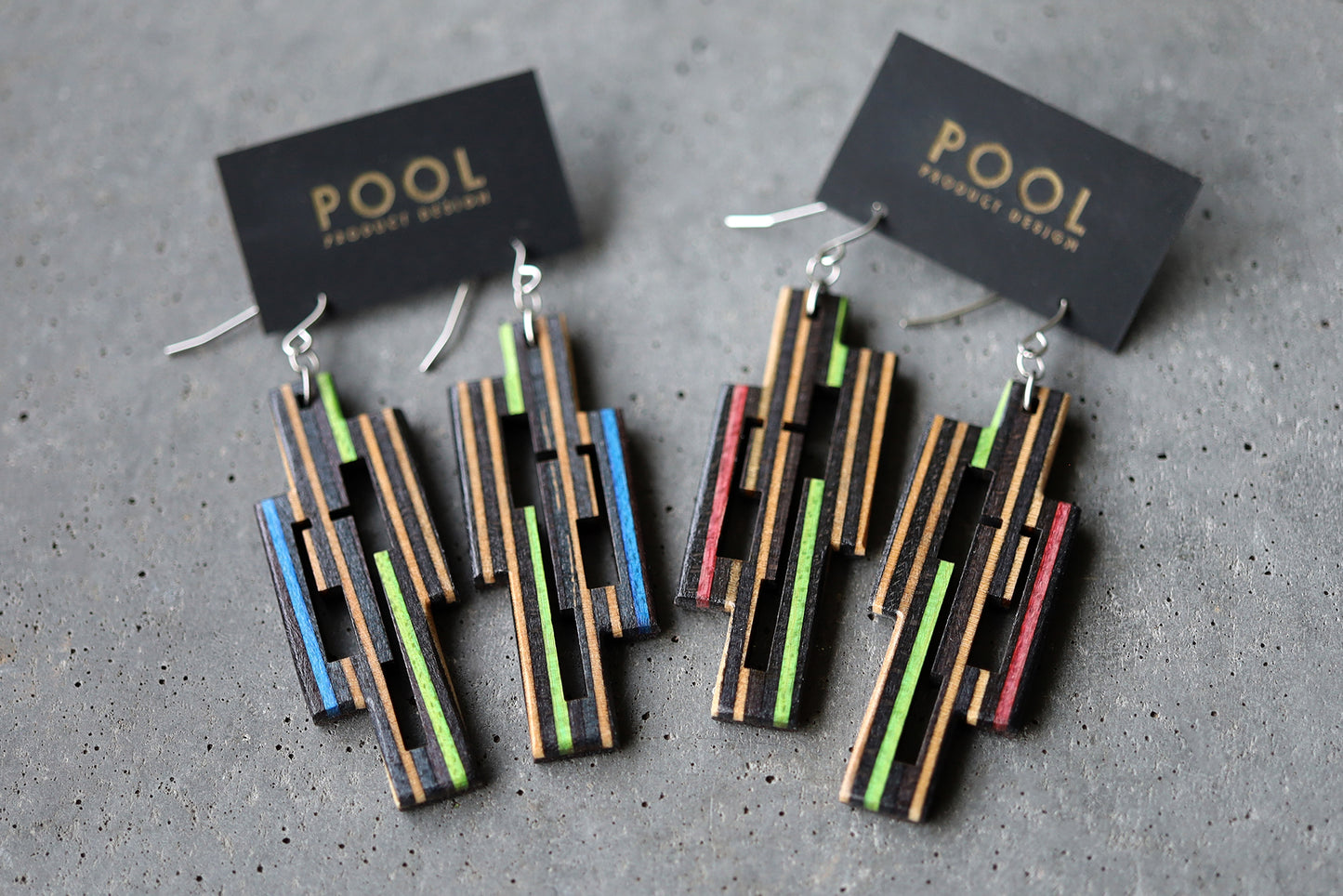 'ENNIS' DANGLE EARRINGS