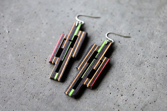 'ENNIS' DANGLE EARRINGS