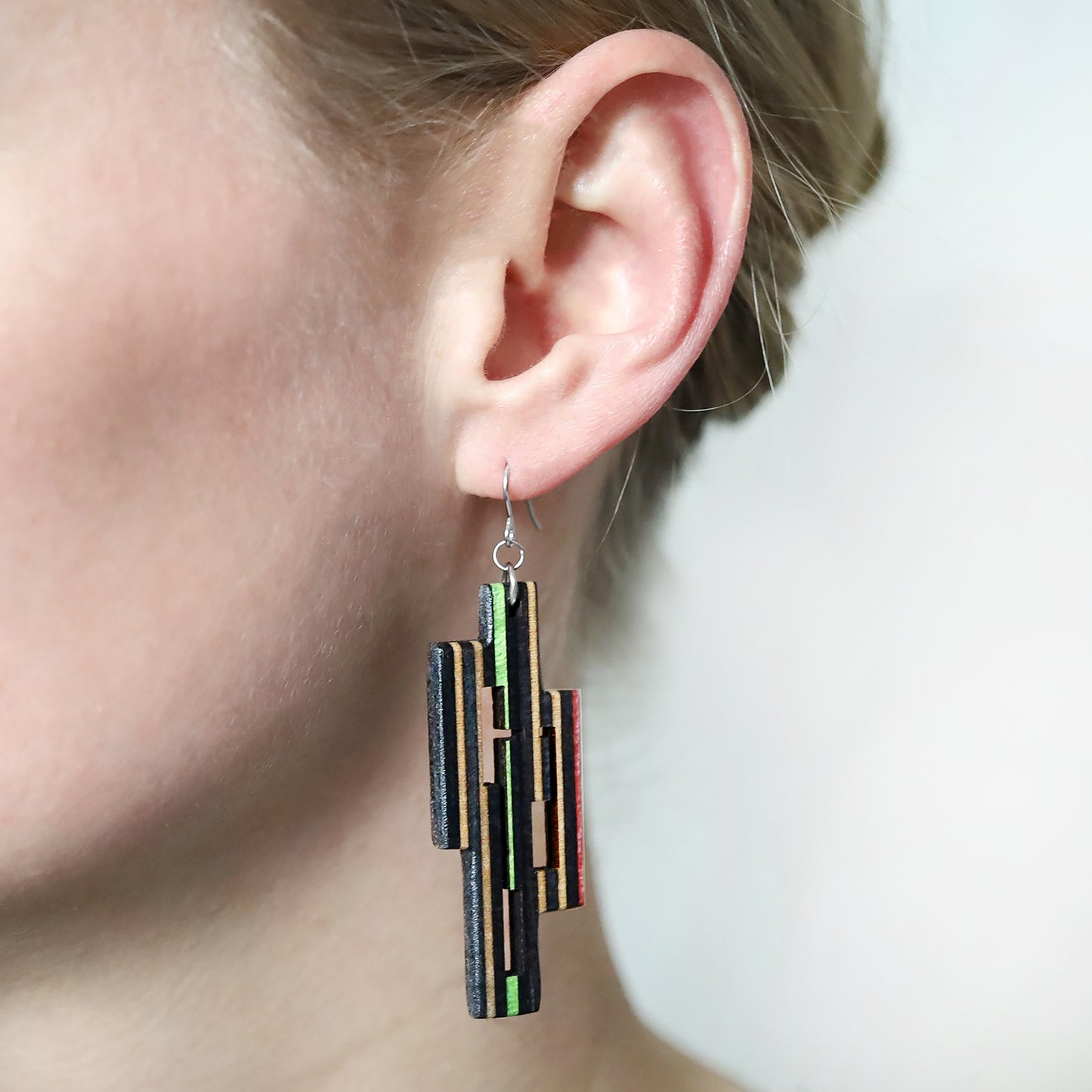 'ENNIS' DANGLE EARRINGS