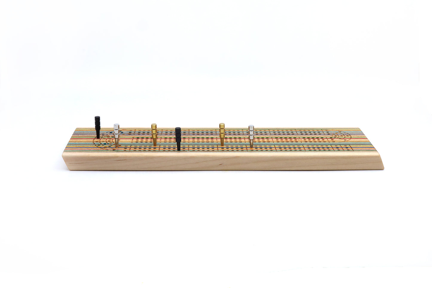 SKATEBOARD CRIBBAGE BOARD
