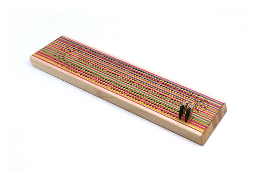 SKATEBOARD CRIBBAGE BOARD