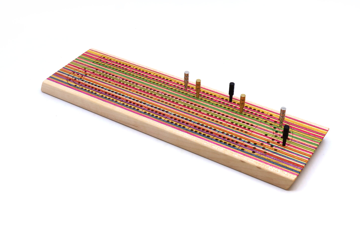 SKATEBOARD CRIBBAGE BOARD