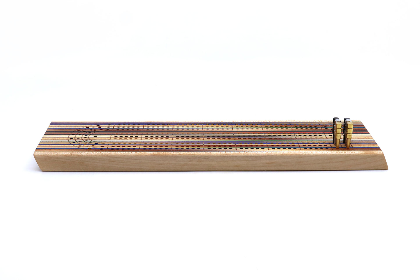 SKATEBOARD CRIBBAGE BOARD