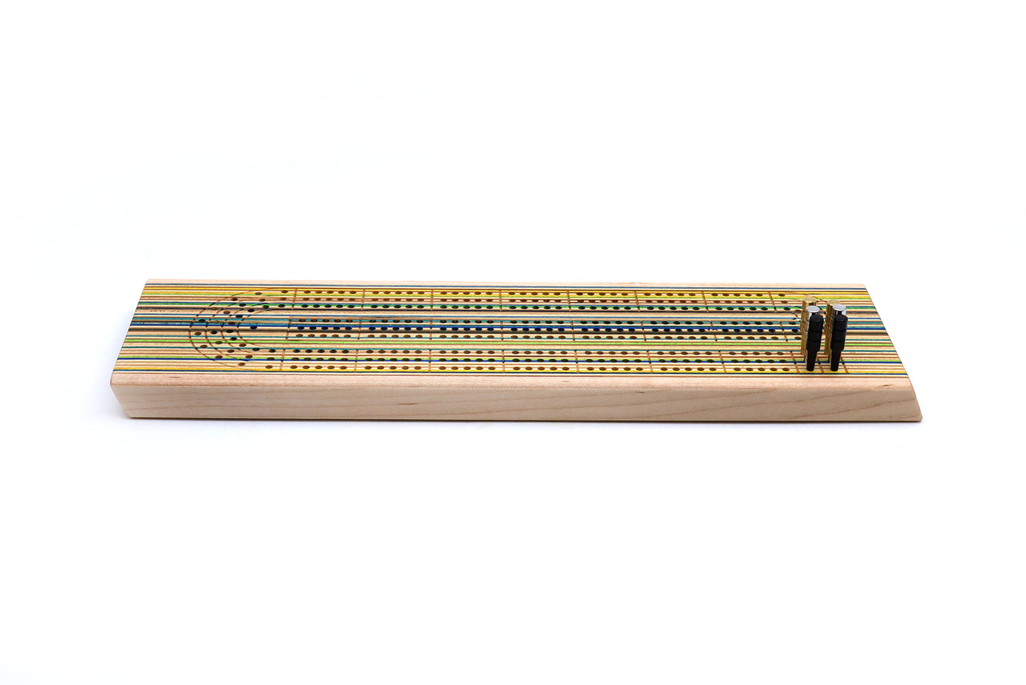 SKATEBOARD CRIBBAGE BOARD