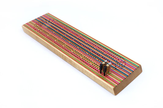 SKATEBOARD CRIBBAGE BOARD