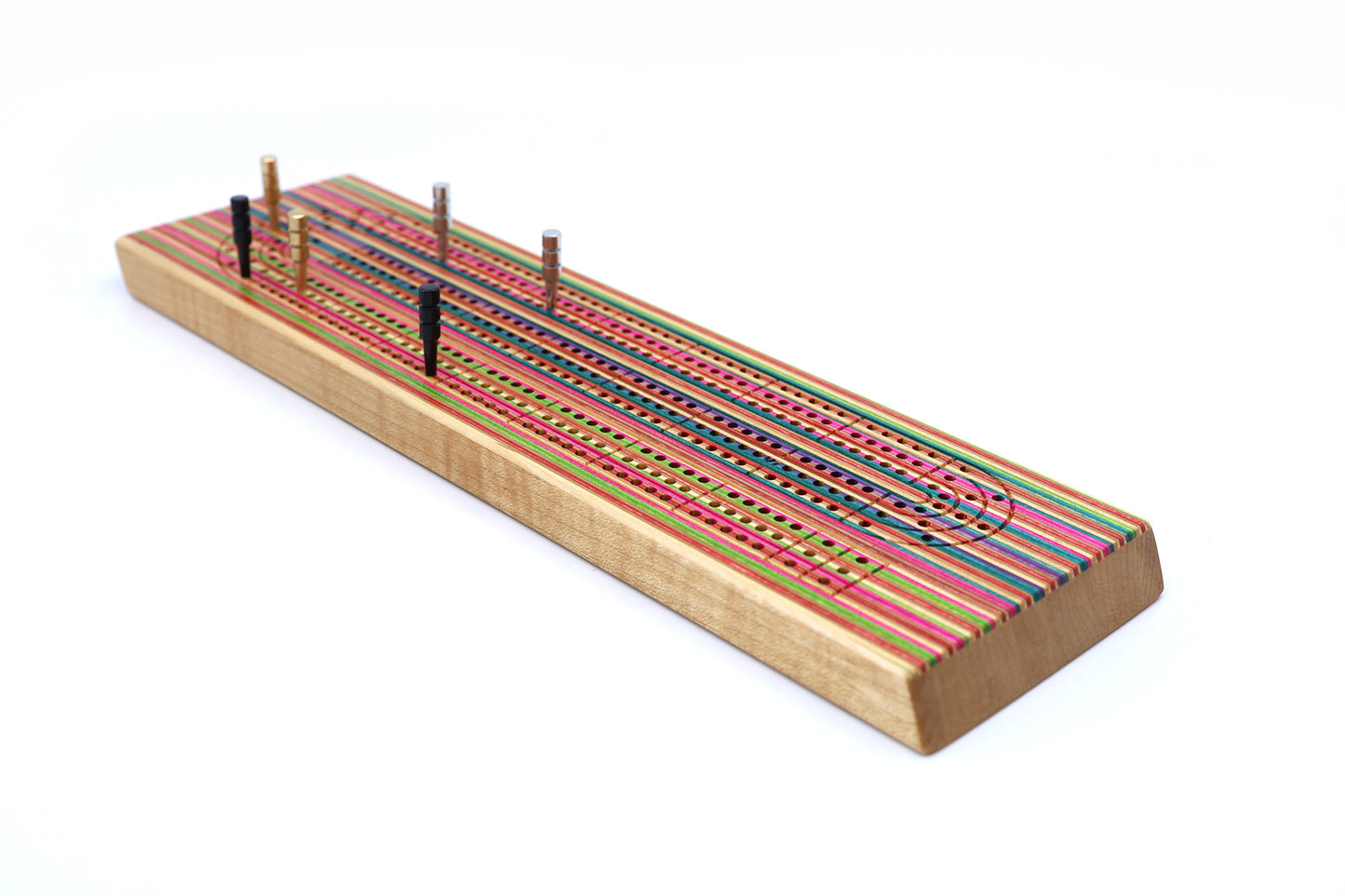 SKATEBOARD CRIBBAGE BOARD