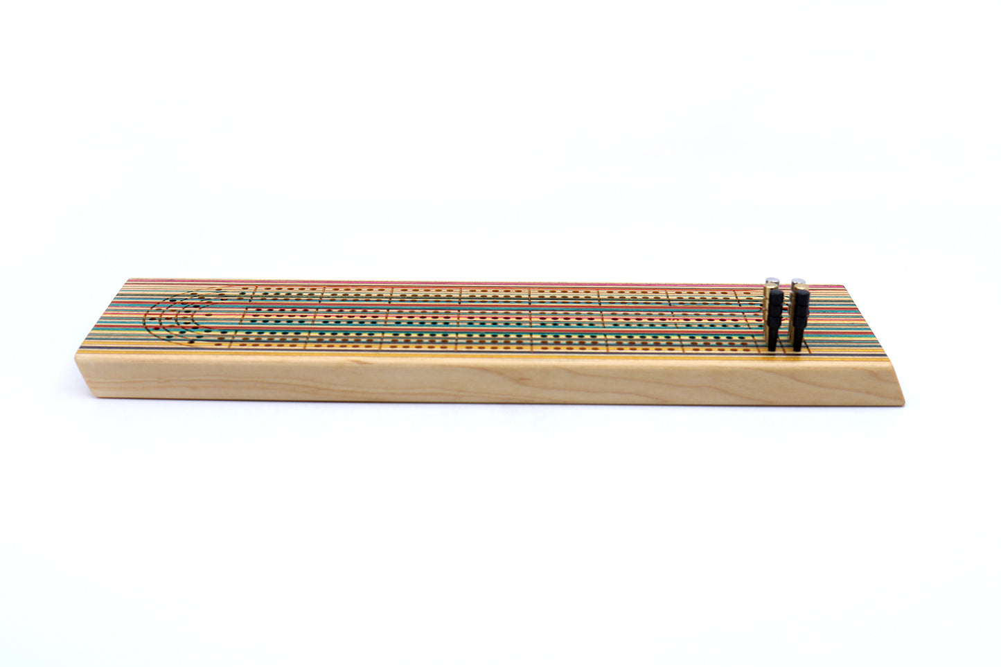 SKATEBOARD CRIBBAGE BOARD