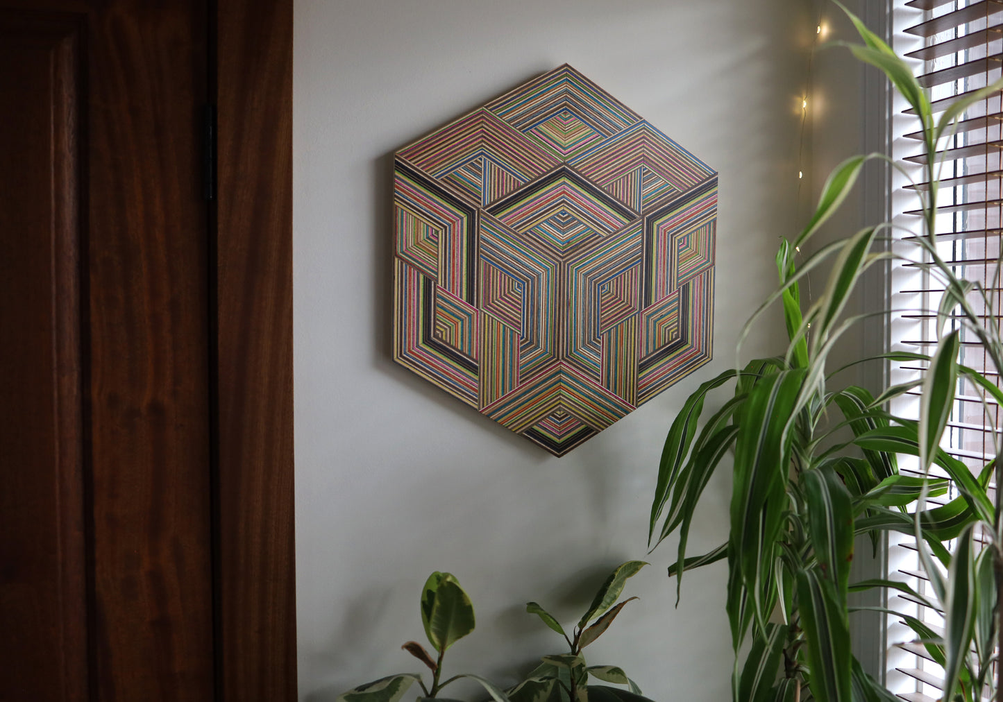 HEXAGON WALL ART