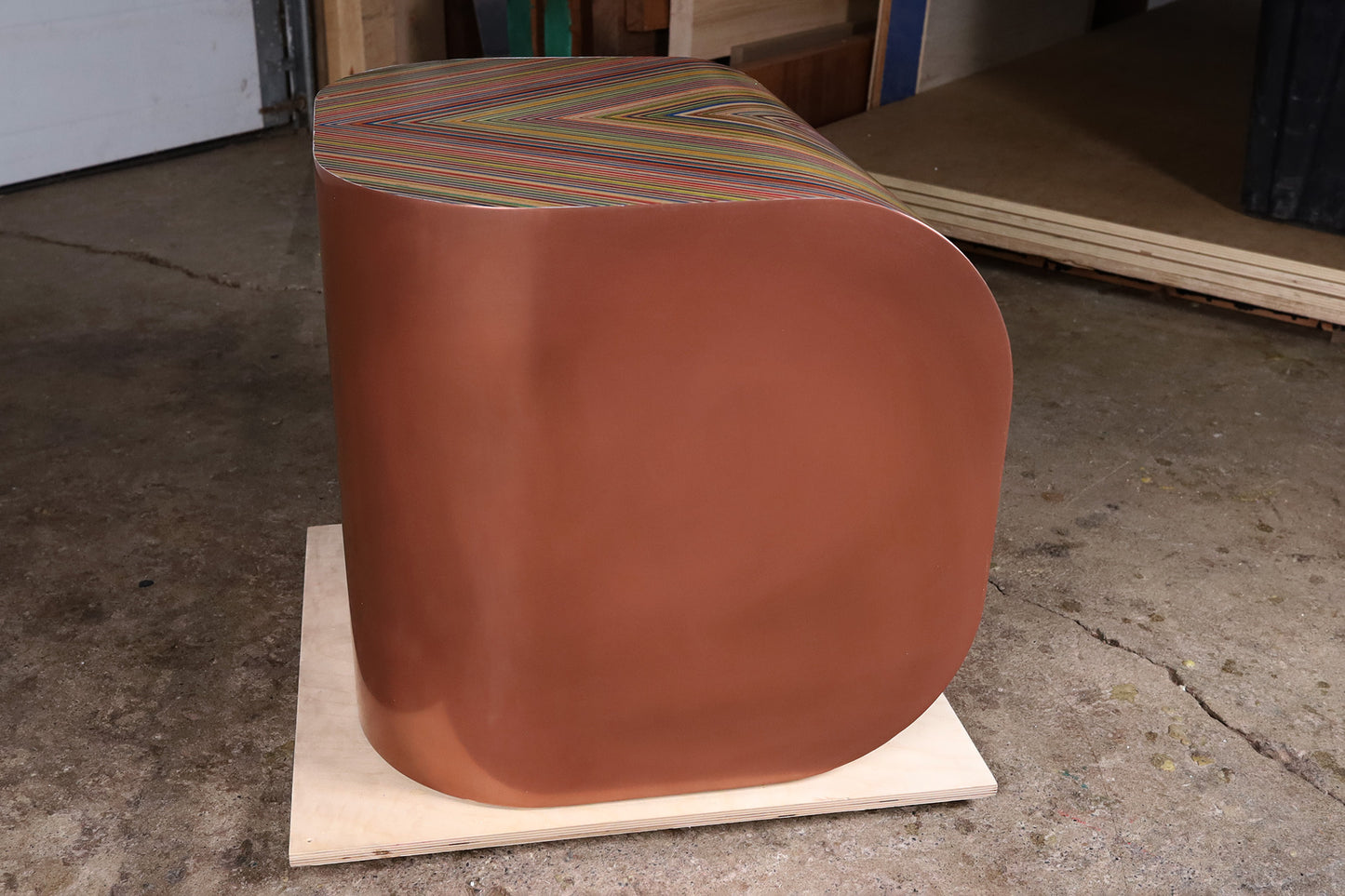 'R5' END TABLE IN COPPER